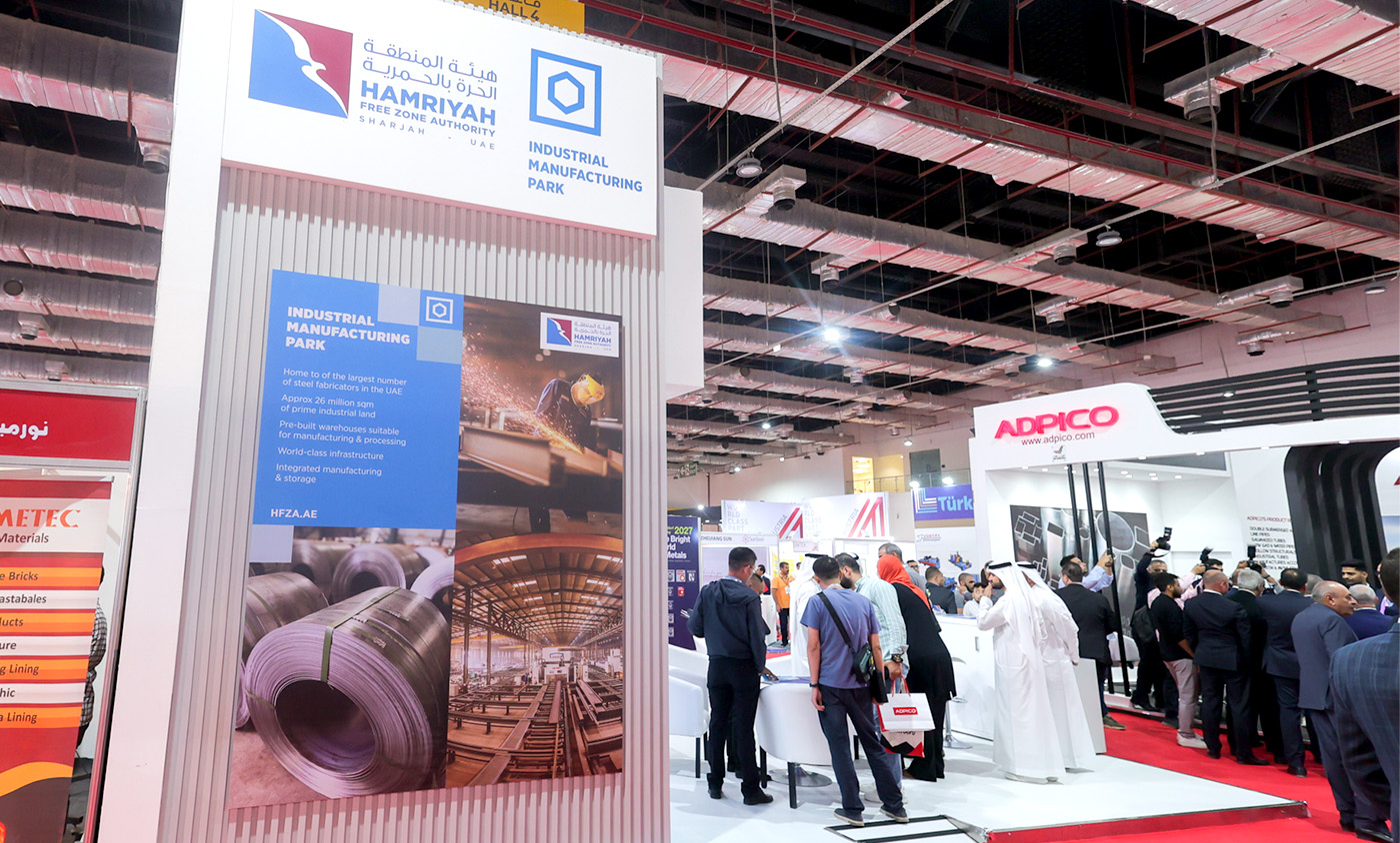HFZA showcases vibrant investment opportunities at Metal & Steel Middle East 2023